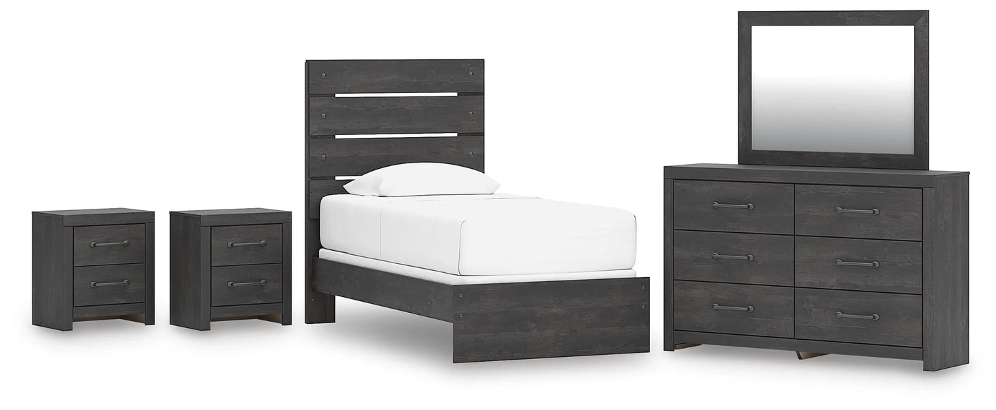 Juego de dormitorio de 7 piezas