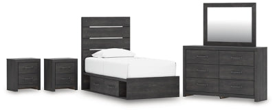 Juego de dormitorio de 7 piezas