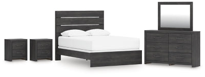 Paquete de dormitorio de 7 piezas