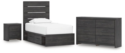 Paquete de dormitorio de 5 piezas