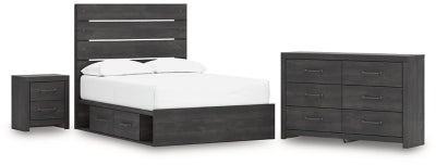 Paquete de dormitorio de 5 piezas
