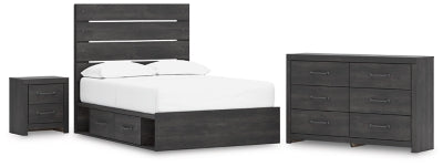 Paquete de dormitorio de 5 piezas