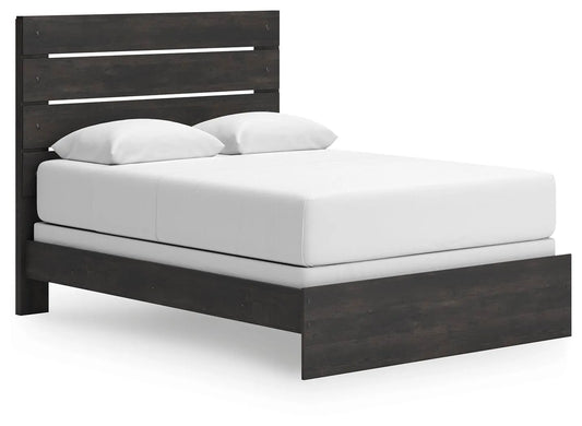 Cama de panel queen Delmorta