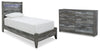 Cama con paneles dobles y cómoda Baystorm