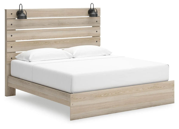 Cama tamaño King Senbry con almacenamiento
