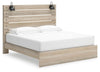 Cama tamaño King Senbry con almacenamiento