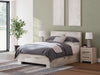 Cama de panel Queen Lawroy con almacenamiento