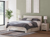Cama de panel Lawroy King con almacenamiento