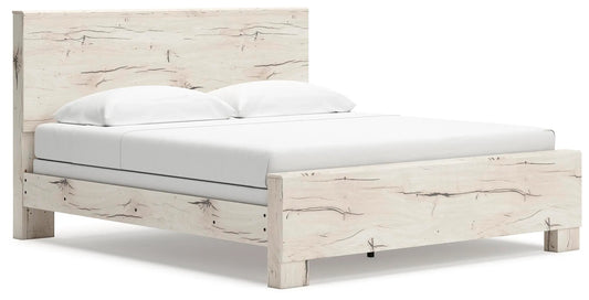 Cama con panel Lawroy King