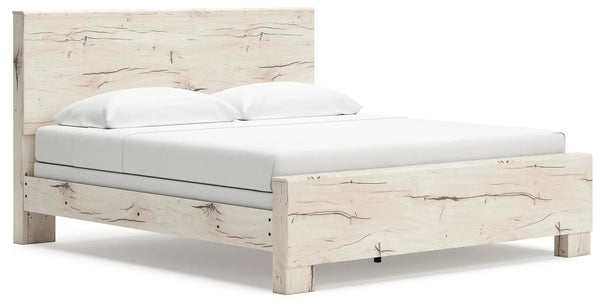Cama con panel Lawroy King