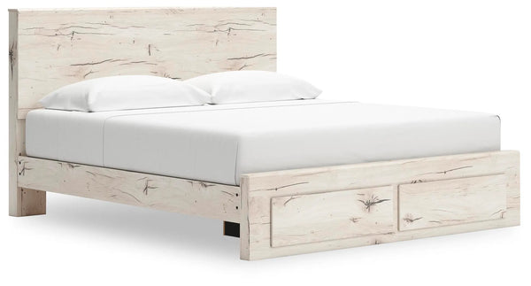 Cama de almacenamiento Lawroy King Panel