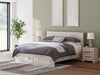 Cama de almacenamiento Lawroy King Panel