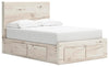 Cama con almacenaje Lawroy Full Panel