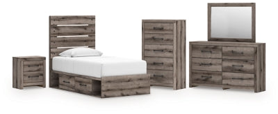 Paquete de dormitorio de 7 piezas