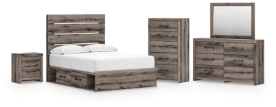 Juego de dormitorio de 7 piezas