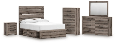Paquete de dormitorio de 7 piezas