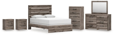 Paquete de dormitorio de 8 piezas