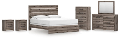 Paquete de dormitorio de 8 piezas