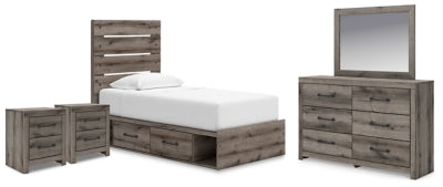 Paquete de dormitorio de 7 piezas