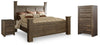 Cama King Juararo, cómoda y mesita de noche