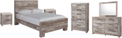 Paquete de dormitorio de 8 piezas