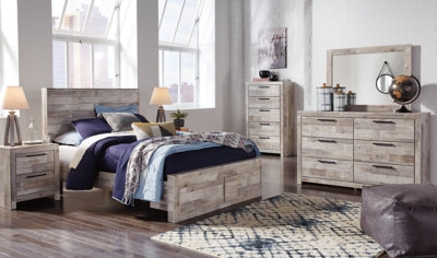 Paquete de dormitorio de 8 piezas
