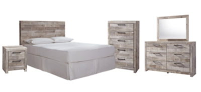 Paquete de dormitorio de 5 piezas