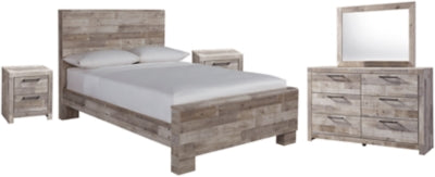 Paquete de dormitorio de 7 piezas