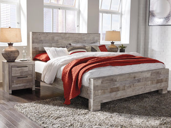 Cama con paneles Effie King