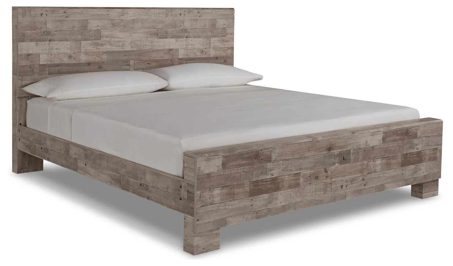 Cama con paneles Effie King