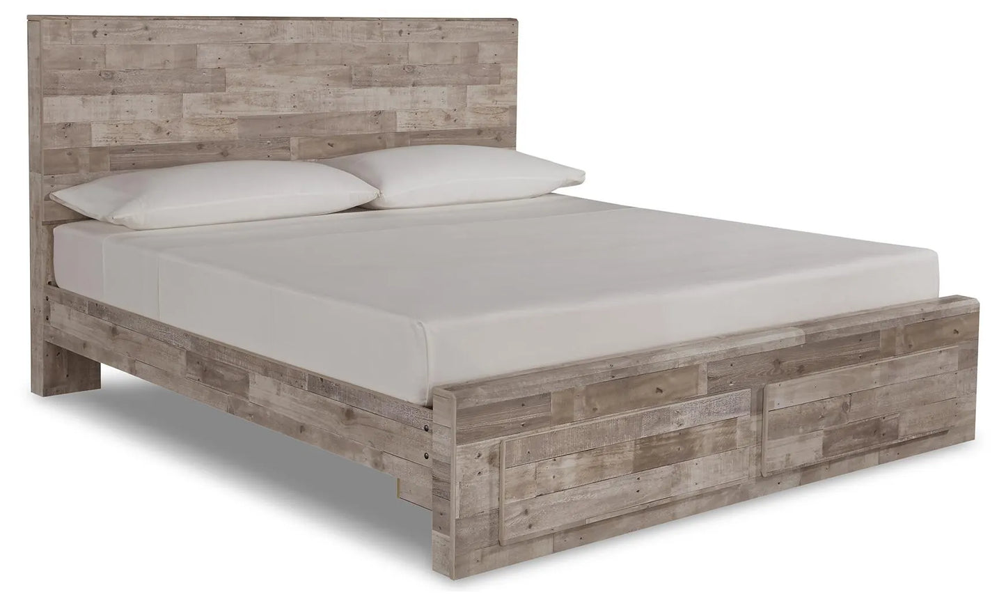 Cama Effie King con panel y 2 cajones de almacenaje