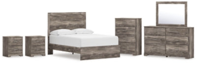 Paquete de dormitorio de 8 piezas