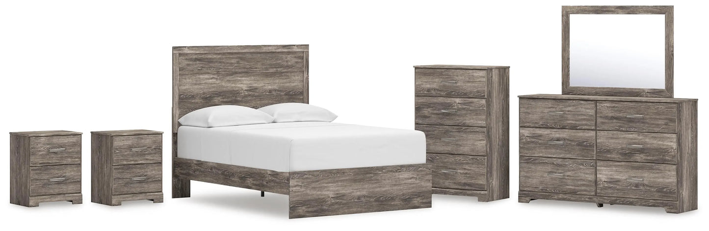 Paquete de dormitorio de 8 piezas