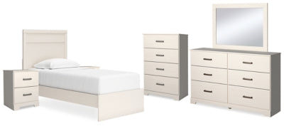 Paquete de dormitorio de 8 piezas