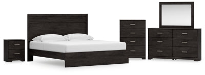 Paquete de dormitorio de 7 piezas