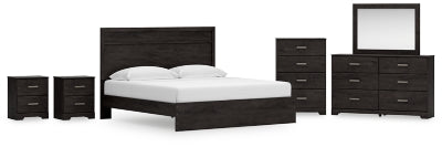 Paquete de dormitorio de 8 piezas