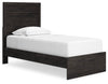 Cama doble Belachime con panel doble