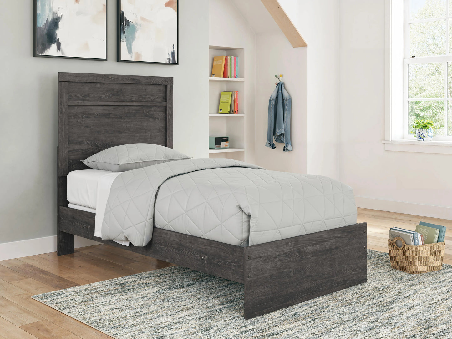 Cama doble Belachime con panel doble