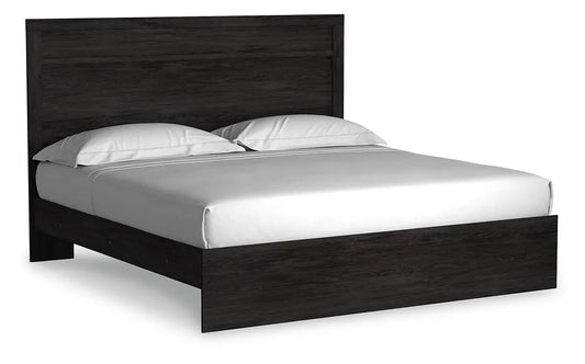 Cama King con paneles Belachime