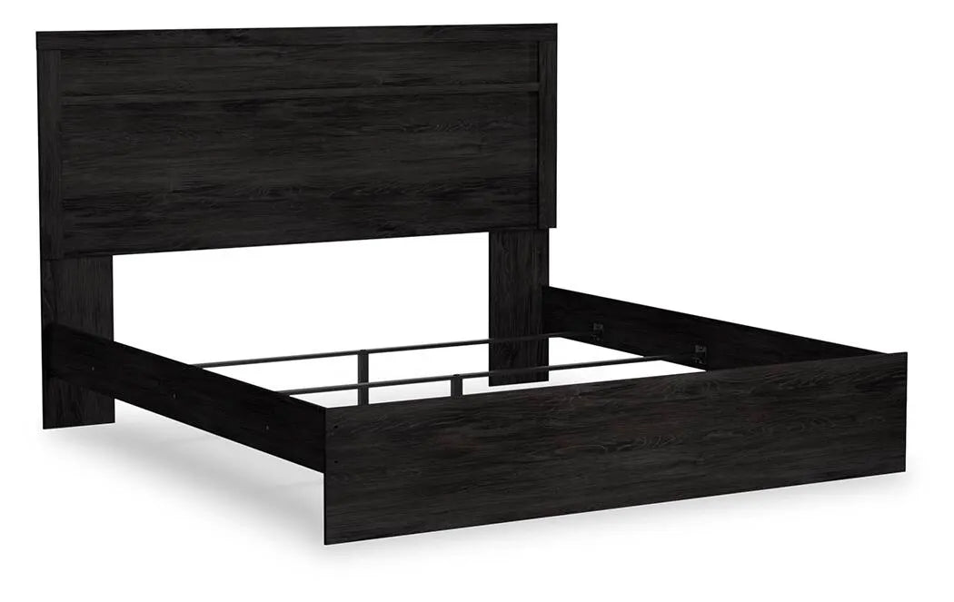 Cama King con paneles Belachime