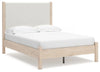 Cadmori Cama Tapizada con Panel Completo