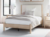Cadmori Cama Tapizada con Panel Completo