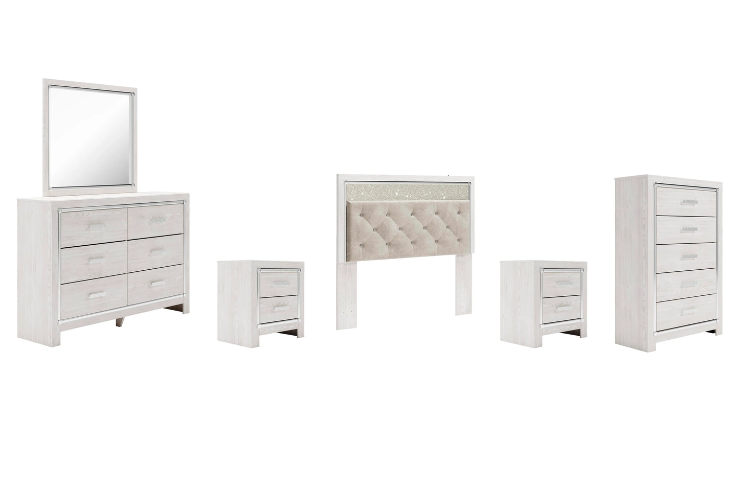 Juego de dormitorio de 6 piezas