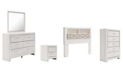 Juego de dormitorio de 5 piezas