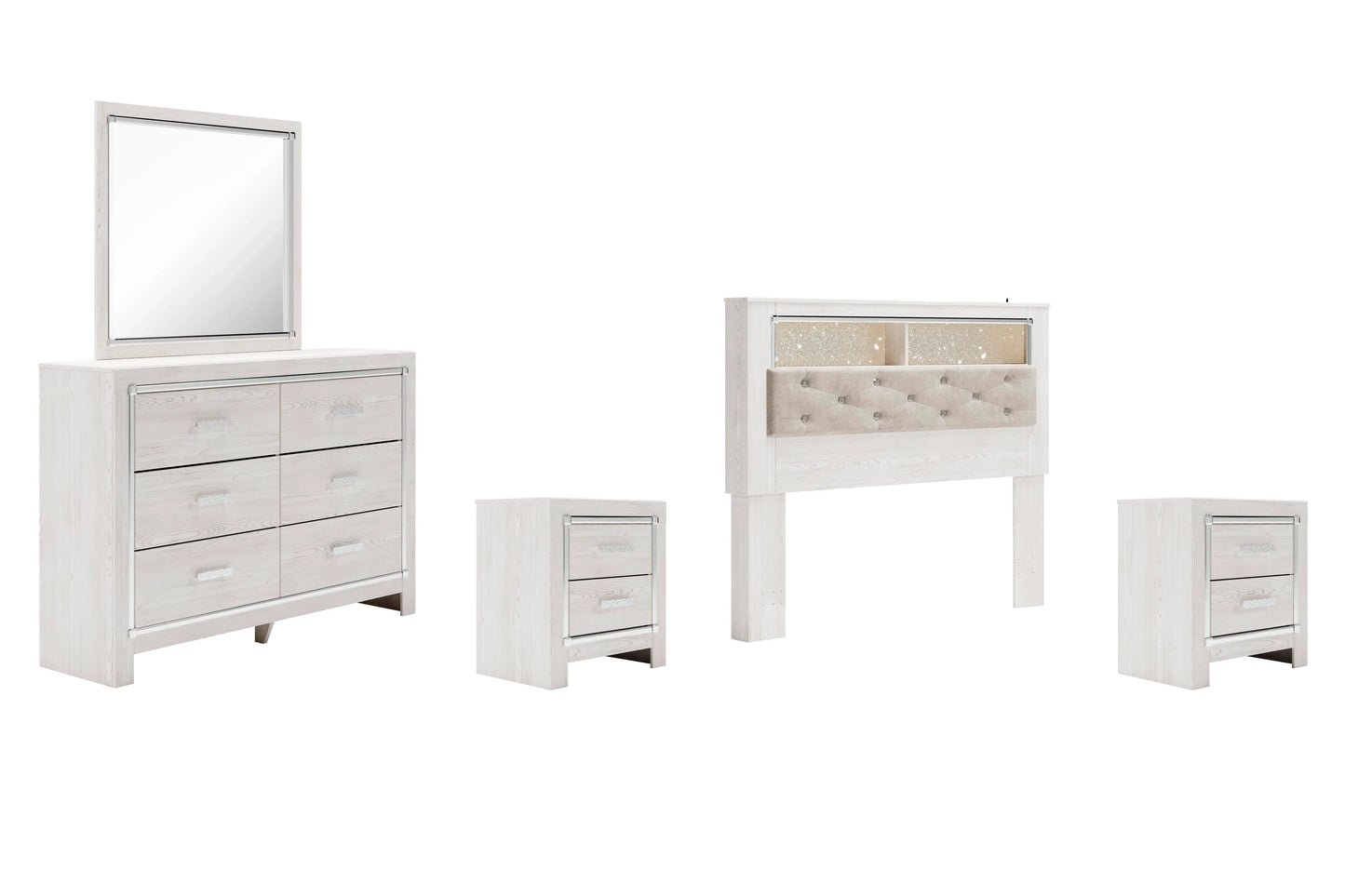 Paquete de dormitorio de 5 piezas
