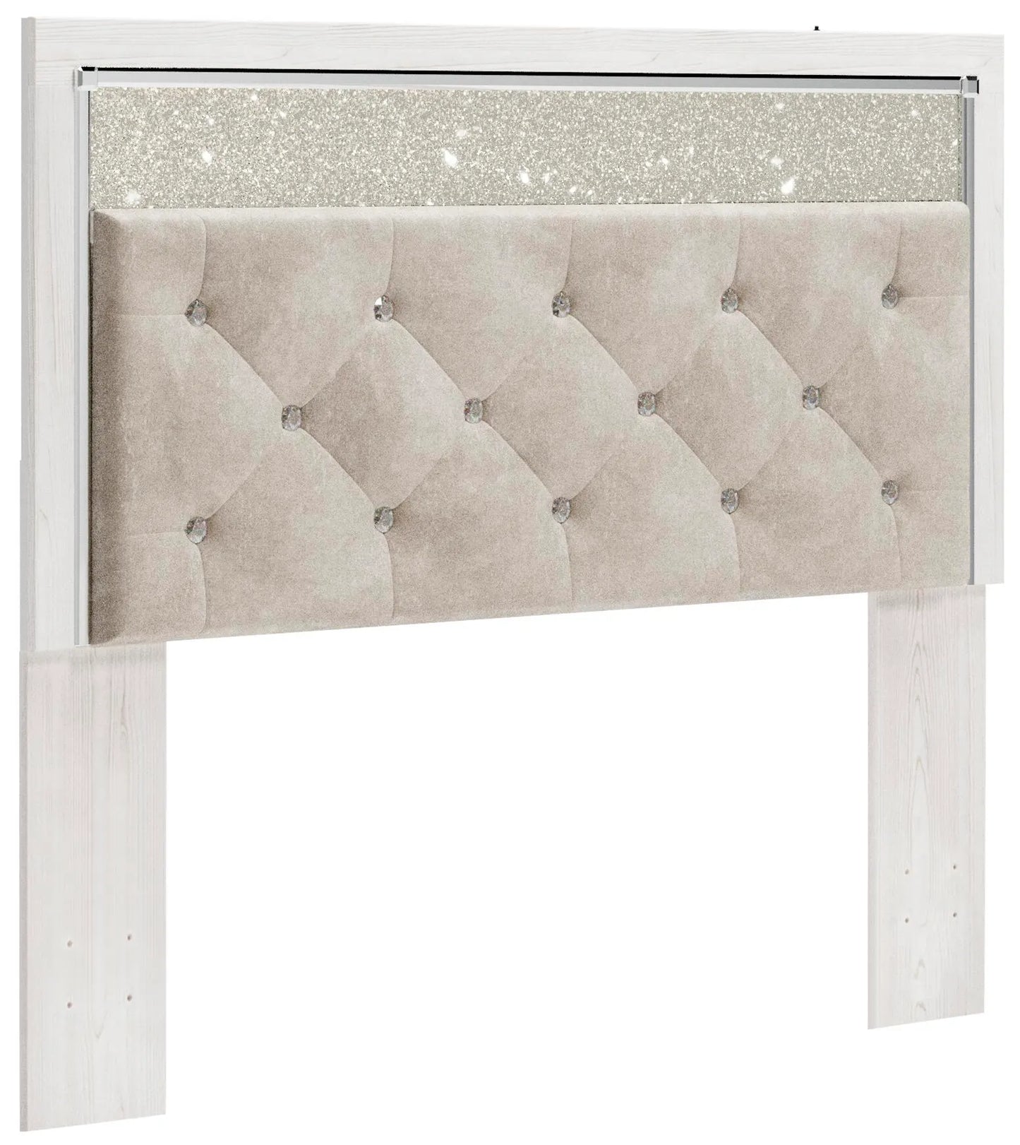 Cabecero tapizado de panel Queen Altyra