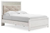 Cama matrimonial con panel Altyra