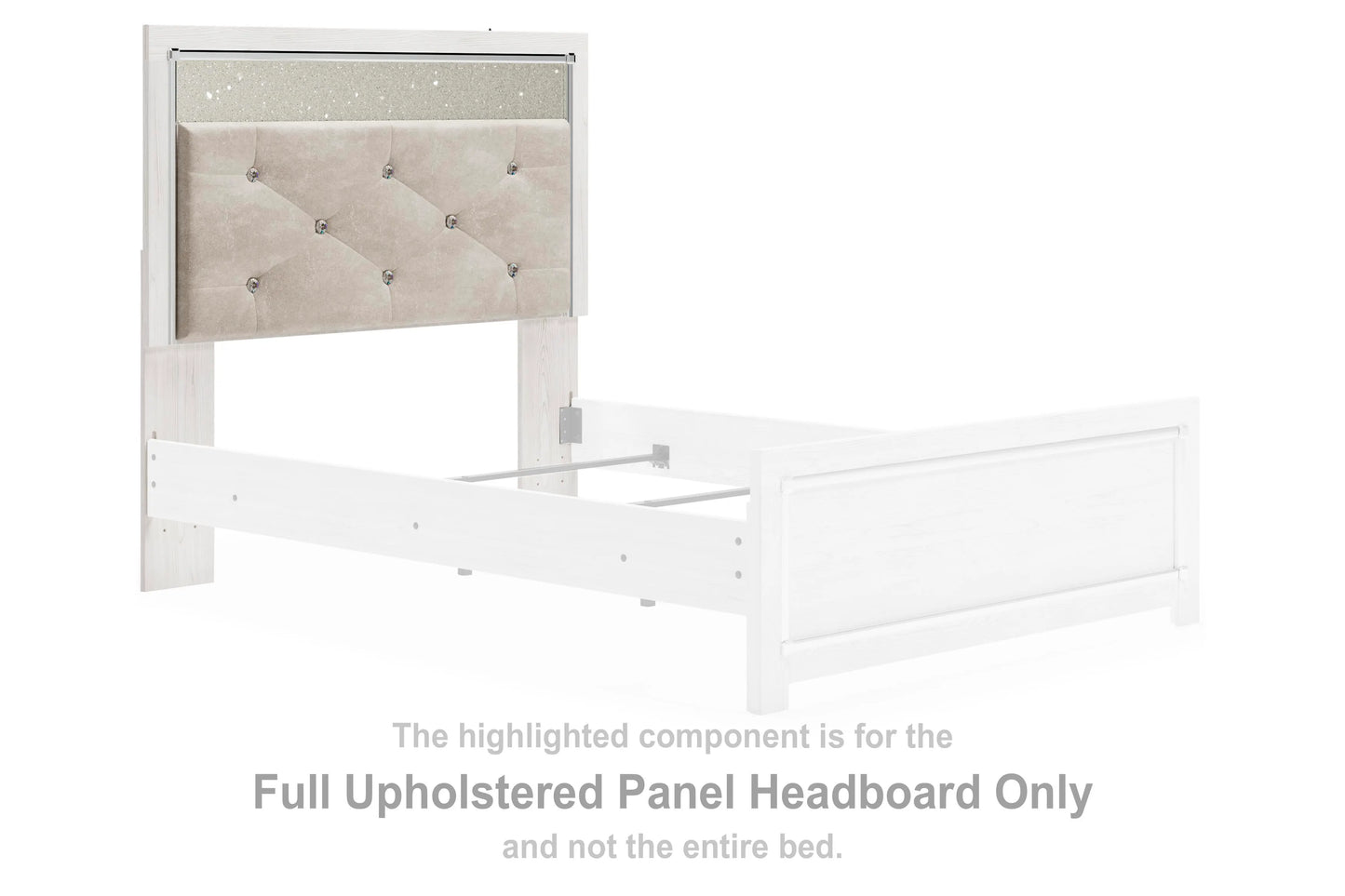 Cabecero de panel tapizado completo Altyra