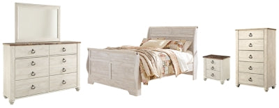 Paquete de dormitorio de 7 piezas