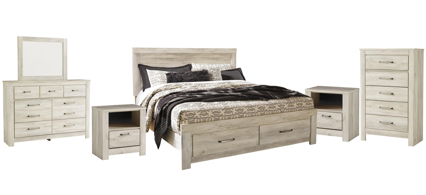 Paquete de dormitorio de 8 piezas